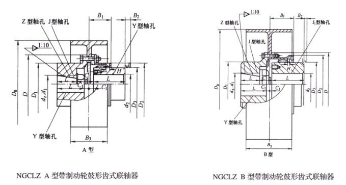 NGCLZ型带动轮鼓形齿式羞羞视频在线观看入口